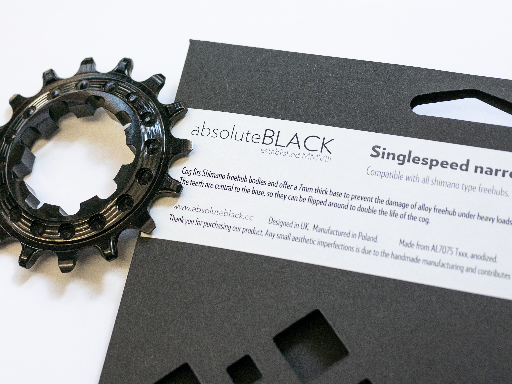 ナローワイドのシングルスピード用スプロケット – CYCLECUBE