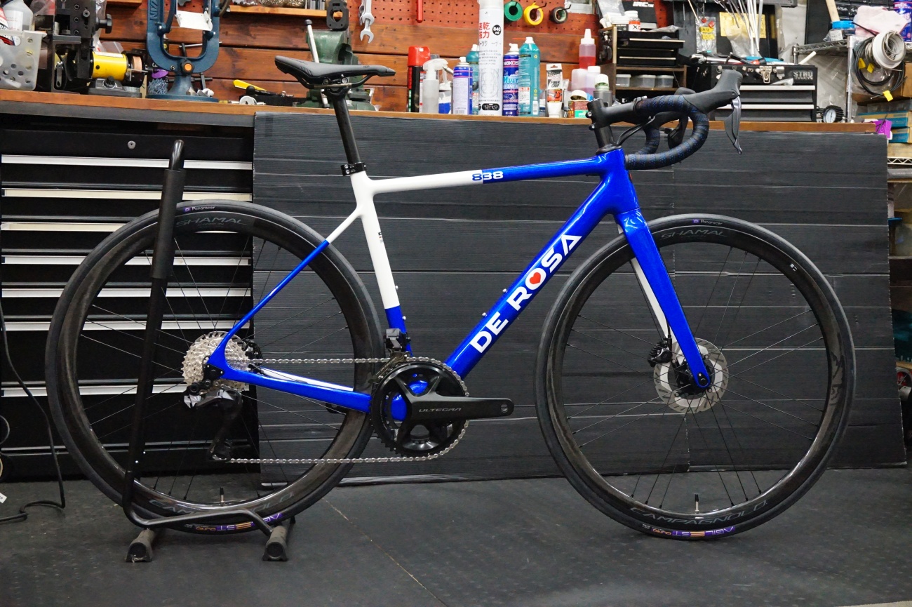 DE ROSA 838 DISK 納車しました