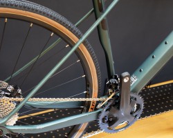 37Cタイヤを装着しても十分なタイヤクリアランス